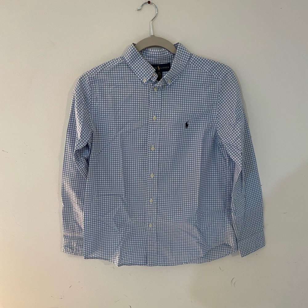 Navy Casual Button Down Shirt with Soft Fabric and Relaxed Fit
